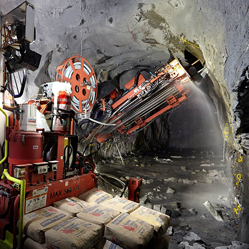 Image de project - mine de Cannington - Boulonnage Du Câble